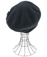 LANVIN en bleu（ランバンオンブルー）ハンチング・ベレー帽 黒 サイズ:- レディース/2200693415206