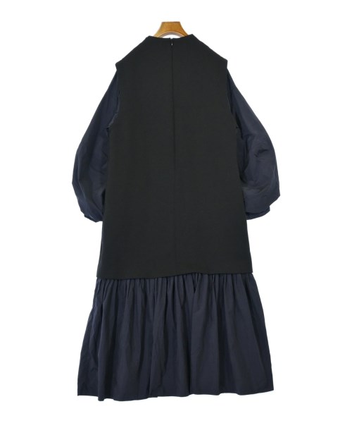 LANVIN en bleu（ランバンオンブルー）ワンピース 黒 サイズ:38(M位) レディース/2200700241019