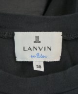 LANVIN en bleu（ランバンオンブルー）Tシャツ・カットソー 黒 サイズ:38(M位) レディース/2200699148092
