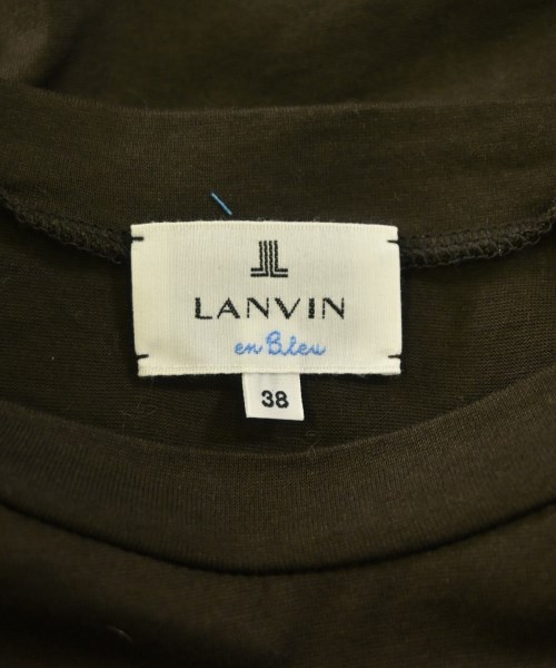 LANVIN en bleu（ランバンオンブルー）Tシャツ・カットソー 緑 サイズ:38(M位) レディース/2200699233071