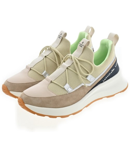 LANVIN en bleu(ランバンオンブルー)スニーカー ベージュ サイズ:24.5cm/2200651175098