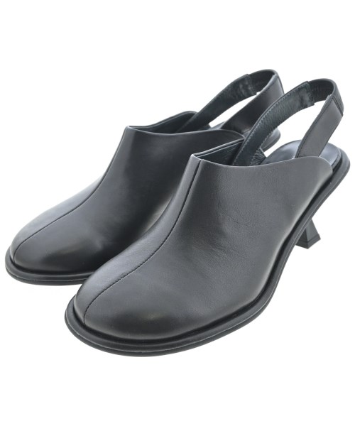 LANVIN en bleu(ランバンオンブルー)サンダル 黒 サイズ:M(23cm位)/2200656465118