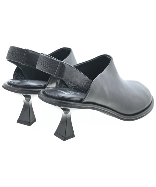 LANVIN en bleu（ランバンオンブルー）サンダル 黒 サイズ:M(23cm位) レディース/2200656465118