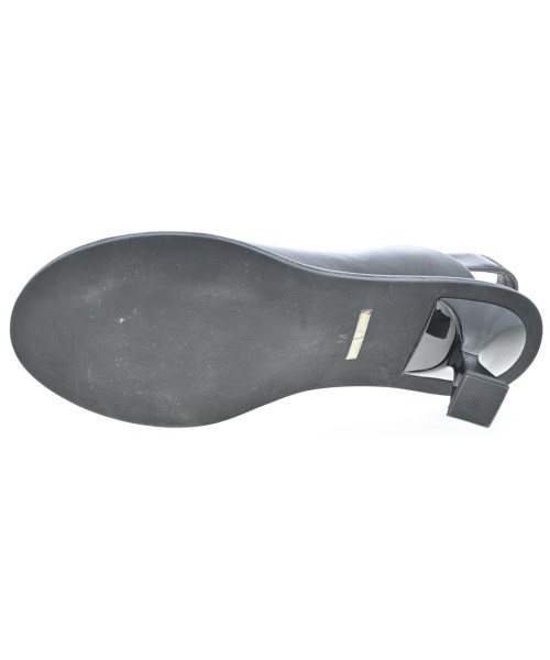 LANVIN en bleu（ランバンオンブルー）サンダル 黒 サイズ:M(23cm位) レディース/2200656465118