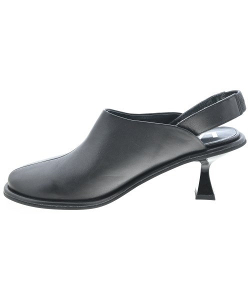 LANVIN en bleu（ランバンオンブルー）サンダル 黒 サイズ:M(23cm位) レディース/2200656465118