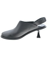 LANVIN en bleu（ランバンオンブルー）サンダル 黒 サイズ:M(23cm位) レディース/2200656465118