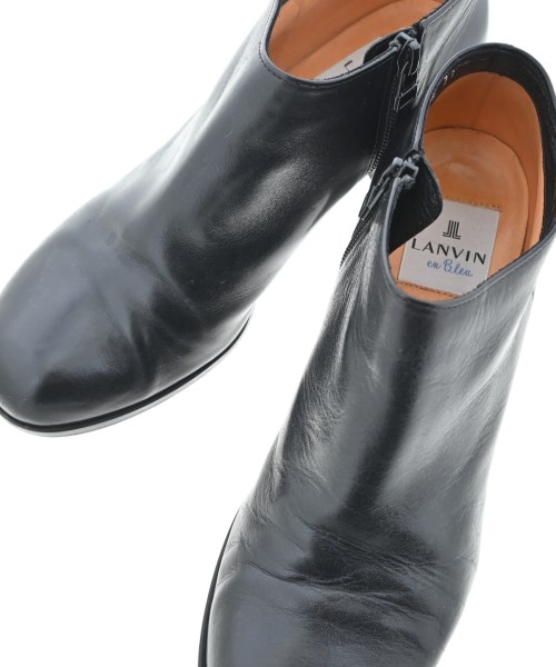 LANVIN en bleu（ランバンオンブルー）ブーティ 黒 サイズ:23cm レディース/2200657927066