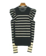 LANVIN en bleu（ランバンオンブルー）ニット・セーター 黒 サイズ:38(M位) レディース/2200659519061