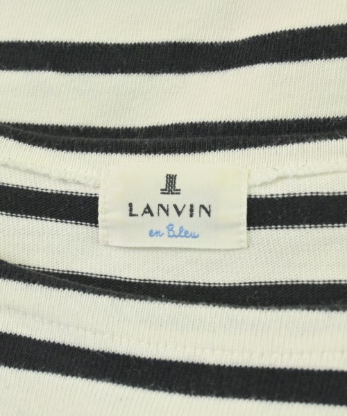 LANVIN en bleu（ランバンオンブルー）Tシャツ・カットソー 白 サイズ:48(L位) メンズ/2200712799027