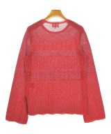 LANVIN en bleu（ランバンオンブルー）ニット・セーター 赤 サイズ:38(M位) レディース/2200712886048