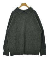 LANVIN en bleu（ランバンオンブルー）ニット・セーター グレー サイズ:38(M位) レディース/2200713593082