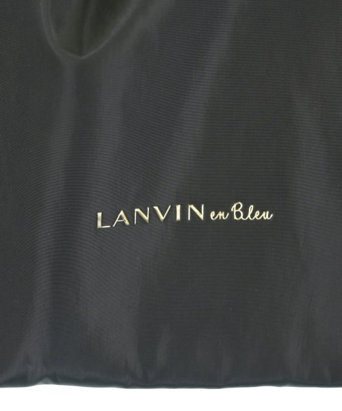 LANVIN en bleu（ランバンオンブルー）トートバッグ 黒 サイズ:- レディース/2200714003030