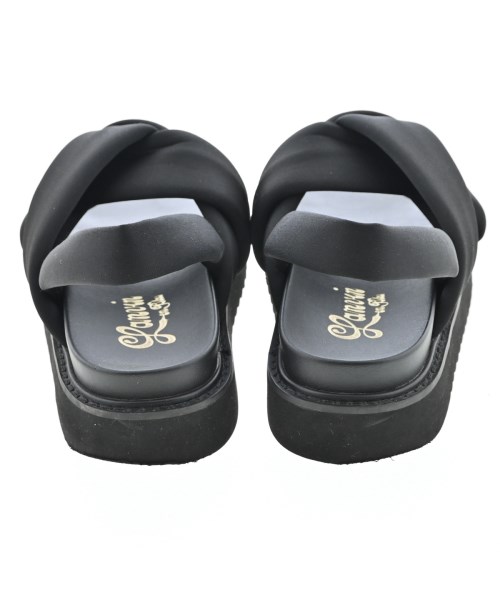 LANVIN en bleu（ランバンオンブルー）サンダル 黒 サイズ:M(23cm位) レディース/2200714839011