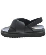 LANVIN en bleu（ランバンオンブルー）サンダル 黒 サイズ:M(23cm位) レディース/2200714839011