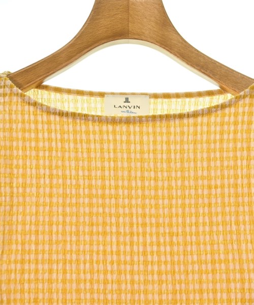 LANVIN en bleu（ランバンオンブルー）Tシャツ・カットソー オレンジ サイズ:38(M位) レディース/2200711116023
