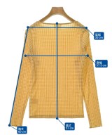 LANVIN en bleu（ランバンオンブルー）Tシャツ・カットソー オレンジ サイズ:38(M位) レディース/2200711116023