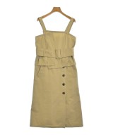 LANVIN en bleu（ランバンオンブルー）ワンピース ベージュ サイズ:38(M位) レディース/2200715788042