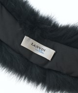 LANVIN en bleu（ランバンオンブルー）マフラー 黒 サイズ:- レディース/2200714064093