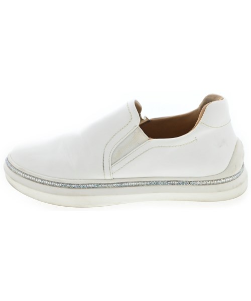 LANVIN en bleu（ランバンオンブルー）モカシン/デッキシューズ 白 サイズ:24cm レディース/2200716536079
