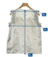 LANVIN en bleu（ランバンオンブルー）ブラウス シルバー サイズ:38(M位) レディース/2200706837025