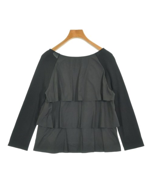LANVIN en bleu（ランバンオンブルー）Tシャツ・カットソー 黒 サイズ:38(M位) レディース/2200717754052