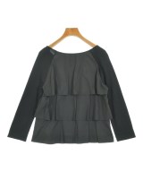 LANVIN en bleu（ランバンオンブルー）Tシャツ・カットソー 黒 サイズ:38(M位) レディース/2200717754052