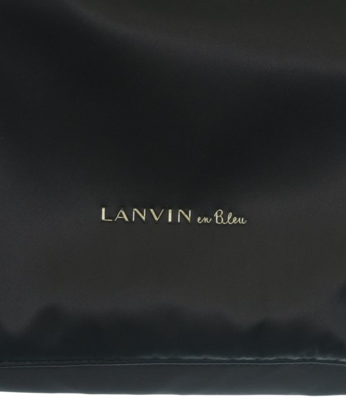 LANVIN en bleu（ランバンオンブルー）トートバッグ 黒 サイズ:- レディース/2200717487172