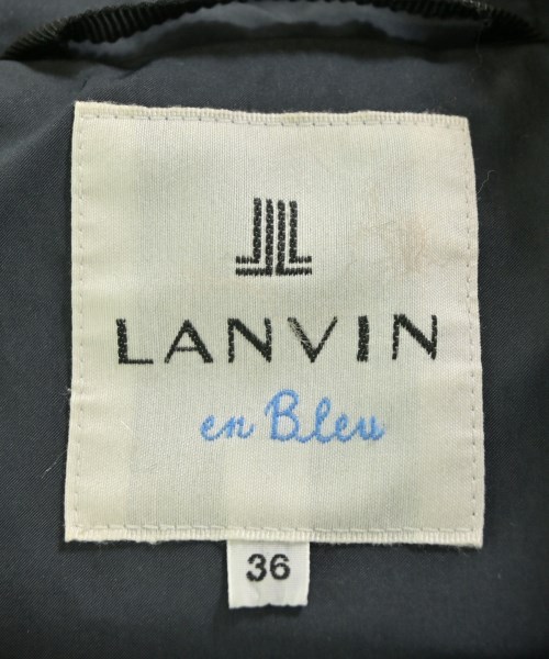 LANVIN en bleu（ランバンオンブルー）ダウンコート 黒 サイズ:36(S位) レディース/2200633675011