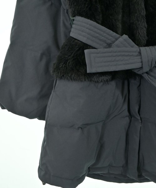 LANVIN en bleu（ランバンオンブルー）ダウンコート 黒 サイズ:36(S位) レディース/2200633675011