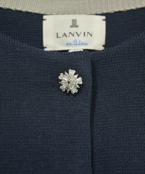 LANVIN en bleu（ランバンオンブルー）カーディガン 紺 サイズ:38(M位) レディース/2200633675035