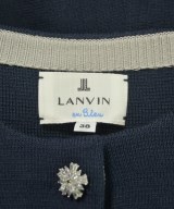 LANVIN en bleu（ランバンオンブルー）カーディガン 紺 サイズ:38(M位) レディース/2200633675035