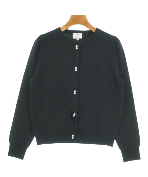 LANVIN en bleu(ランバンオンブルー)カーディガン 黒 サイズ:38(M位)/2200633675042