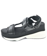 LANVIN en bleu（ランバンオンブルー）サンダル 黒 サイズ:M(23cm位) レディース/2200643282100