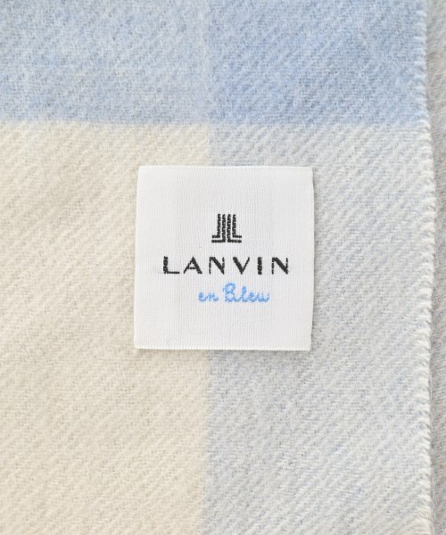 LANVIN en bleu（ランバンオンブルー）マフラー 青 サイズ:- レディース/2200633449056