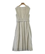 LANVIN en bleu（ランバンオンブルー）ワンピース ベージュ サイズ:36(S位) レディース/2200643719071