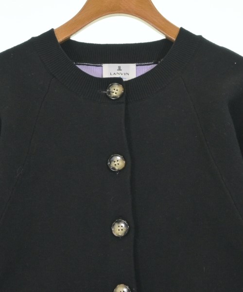 LANVIN en bleu（ランバンオンブルー）カーディガン 黒 サイズ:38(M位) レディース/2200647555026