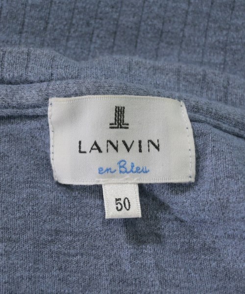 LANVIN en bleu（ランバンオンブルー）Tシャツ・カットソー 青 サイズ:50(XL位) メンズ/2200649252060