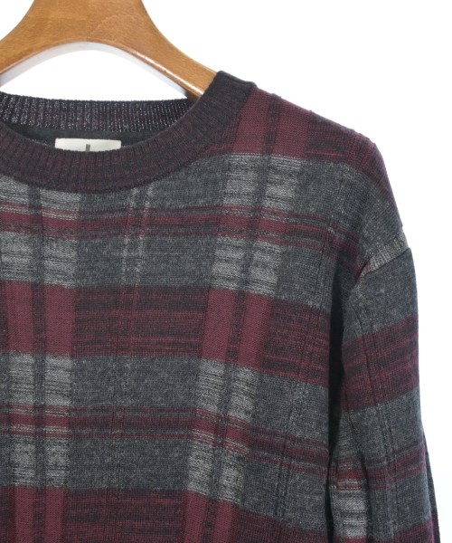 LANVIN en bleu（ランバンオンブルー）ニット・セーター グレー サイズ:48(L位) メンズ/2200649252084