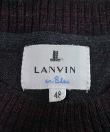 LANVIN en bleu（ランバンオンブルー）ニット・セーター グレー サイズ:48(L位) メンズ/2200649252084