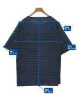 LANVIN en bleu（ランバンオンブルー）Tシャツ・カットソー 紺 サイズ:48(L位) メンズ/2200649252121