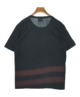 LANVIN en bleu（ランバンオンブルー）Tシャツ・カットソー 黒 サイズ:48(L位) メンズ/2200649252138
