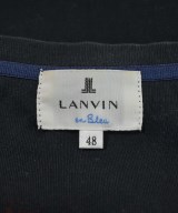 LANVIN en bleu（ランバンオンブルー）Tシャツ・カットソー 黒 サイズ:48(L位) メンズ/2200649252138
