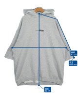 LANVIN en bleu（ランバンオンブルー）パーカー グレー サイズ:52(XL位) メンズ/2200649252145