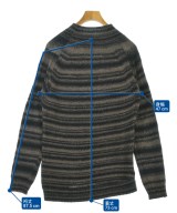 LANVIN en bleu（ランバンオンブルー）ニット・セーター 茶 サイズ:48(L位) メンズ/2200649252152