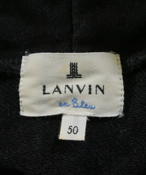 LANVIN en bleu（ランバンオンブルー）パーカー 黒 サイズ:50(XL位) メンズ/2200649252169