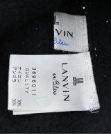 LANVIN en bleu（ランバンオンブルー）ニットキャップ・ビーニー 黒 サイズ:F レディース/2200649252213