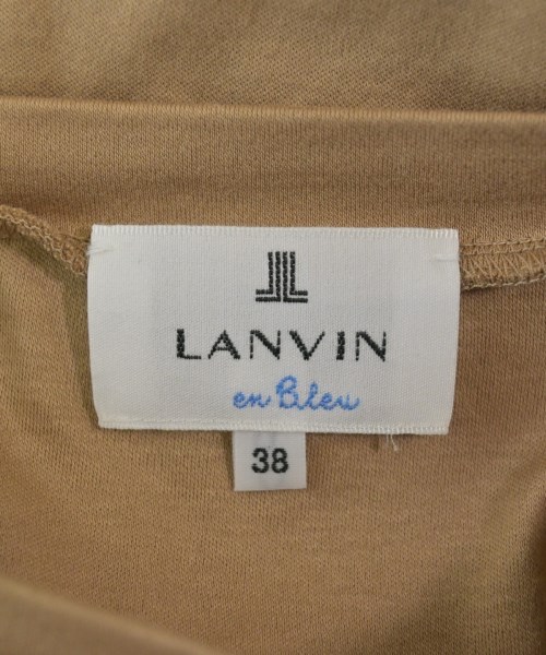 LANVIN en bleu（ランバンオンブルー）Tシャツ・カットソー 茶 サイズ:38(M位) レディース/2200643052031