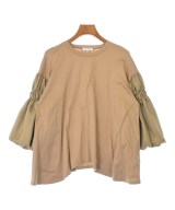 LANVIN en bleu（ランバンオンブルー）Tシャツ・カットソー 茶 サイズ:38(M位) レディース/2200643052031