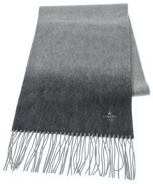 LANVIN en bleu(ランバンオンブルー)マフラー グレー サイズ:-/2200654098592