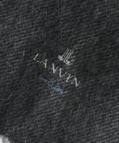 LANVIN en bleu（ランバンオンブルー）マフラー グレー サイズ:- メンズ/2200654098592